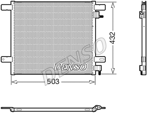 Condenser, air conditioning (WG2170013)