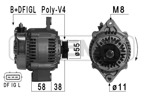Alternator (WG2012332)