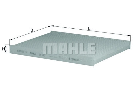 Filter, cabin air (WG1215439)