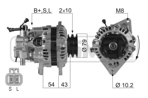 Alternator (WG2011743)