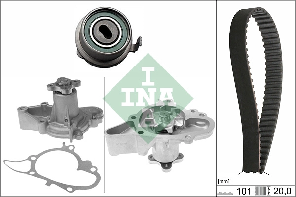 Water Pump & Timing Belt Kit (WG2216103)