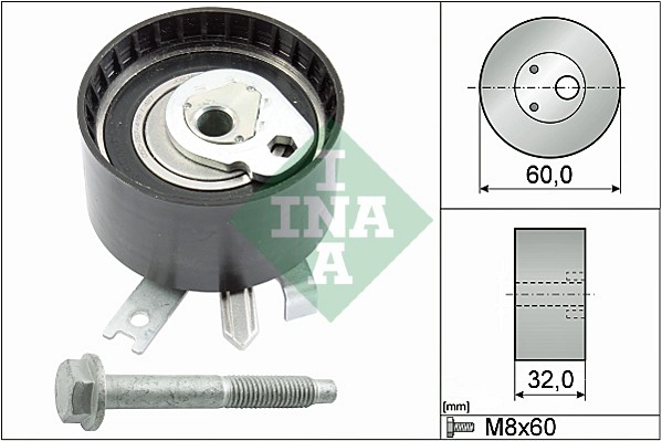 Tensioner Pulley, timing belt (WG1252404)