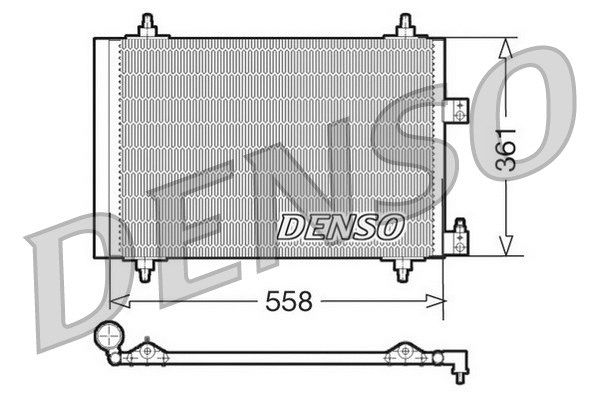 Condenser, air conditioning (WG1917159)