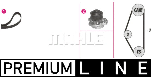 Water Pump & Timing Belt Kit