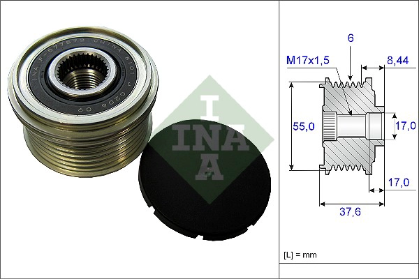Alternator Freewheel Clutch (WG1253813)