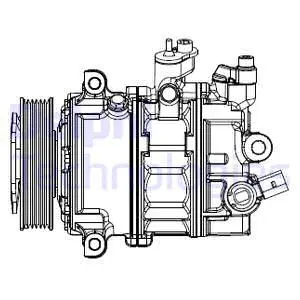 Compressor, air conditioning (WG2039886)
