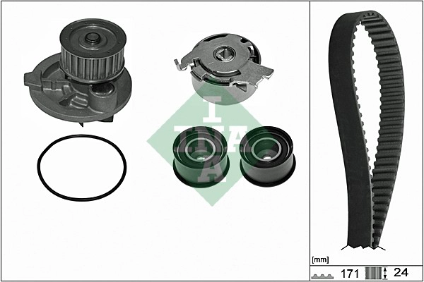 Water Pump & Timing Belt Kit (WG1251661)