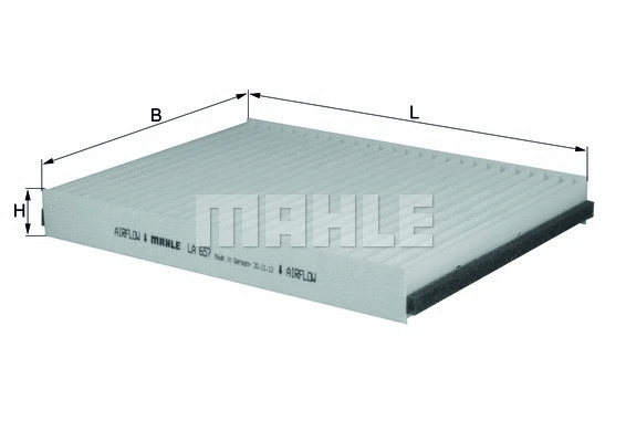 Filter, cabin air (WG1215495)