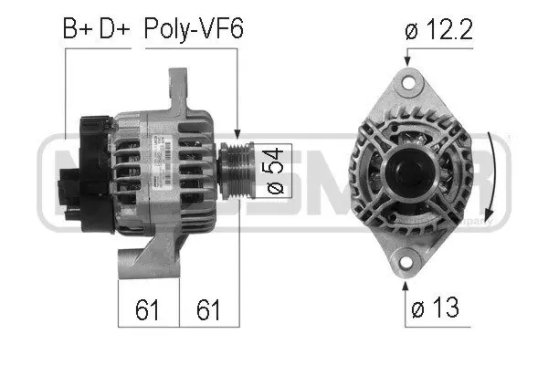 Alternator (WG2012191)
