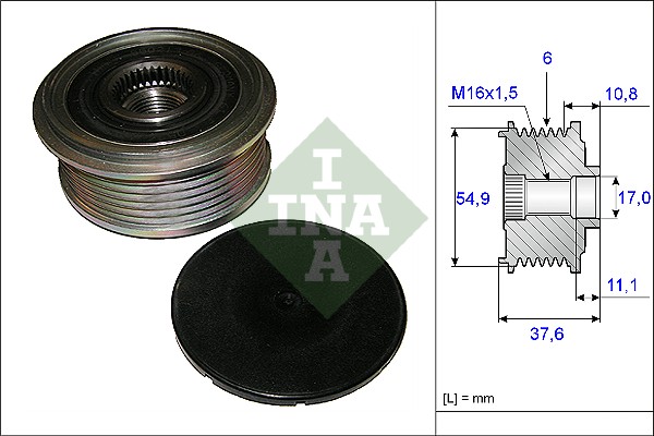 Alternator Freewheel Clutch (WG1253699)