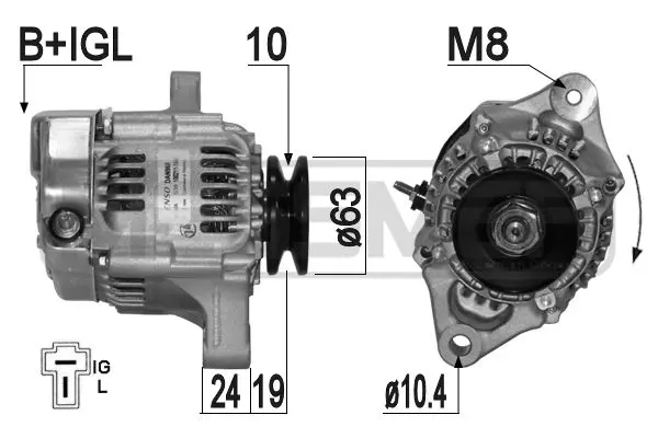 Alternator (WG2012114)