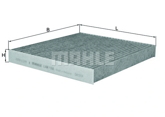 Filter, cabin air (WG1215584)
