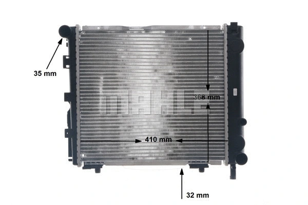 Radiator, engine cooling