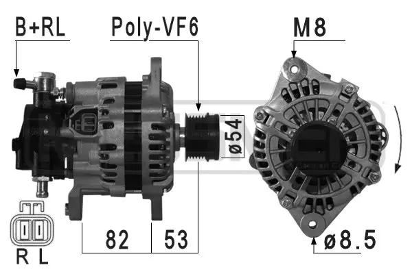 Alternator (WG2012426)