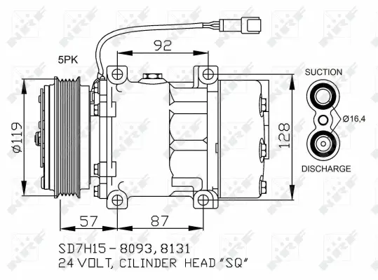 Compressor, air conditioning