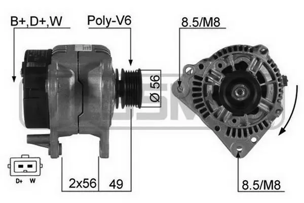 Alternator (WG2011804)