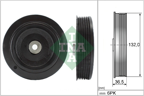 Belt Pulley, crankshaft (WG1254335)