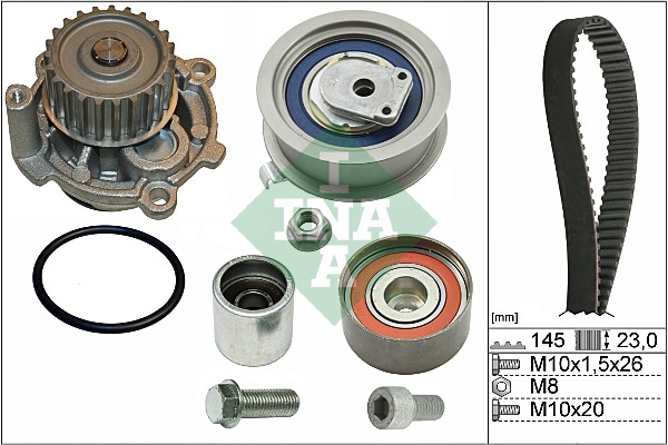 Water Pump & Timing Belt Kit (WG1710034)