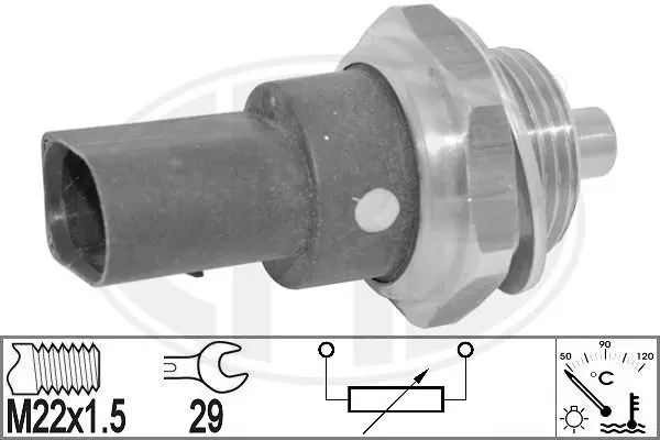 Sensor, coolant temperature (WG1492691)