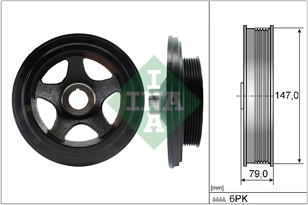 Belt Pulley, crankshaft (WG2101394)
