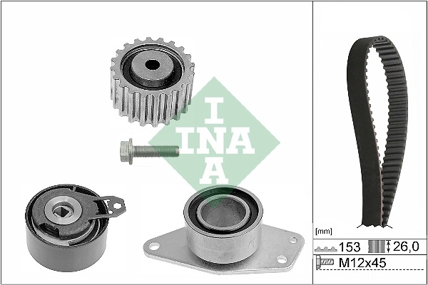 Timing Belt Kit (WG1251658)