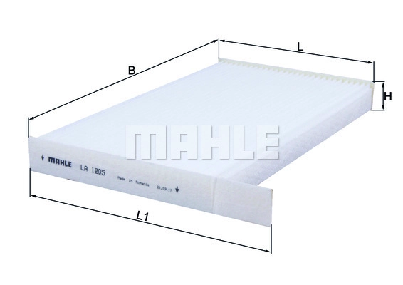 Filter, cabin air (WG2325999)