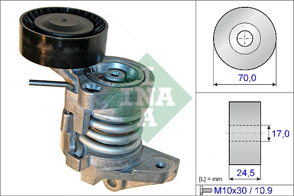 Belt Tensioner, V-ribbed belt (WG1253559)