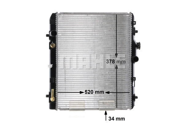 Radiator, engine cooling