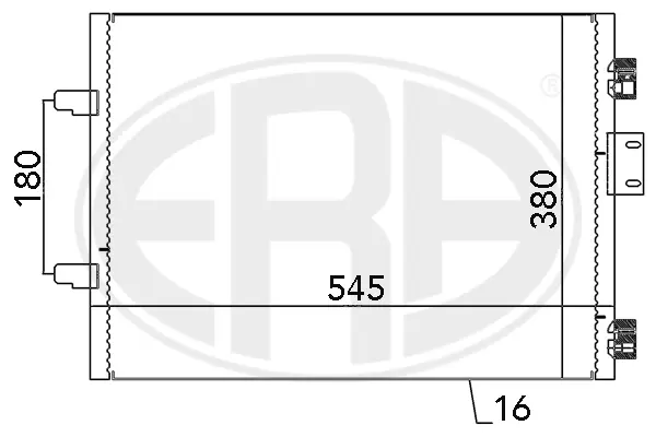 Condenser, air conditioning (WG2016723)