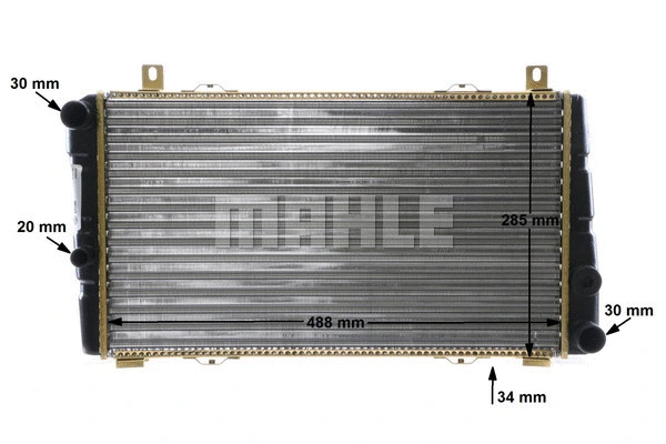 Radiator, engine cooling