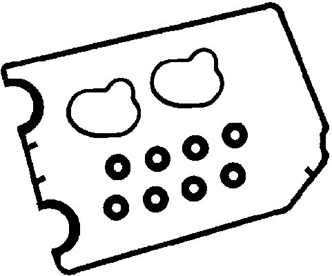 Gasket Set, cylinder head cover (WG1767348)