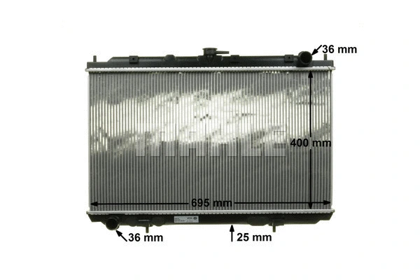 Radiator, engine cooling