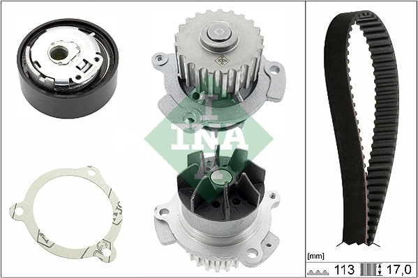 Water Pump & Timing Belt Kit (WG1903335)