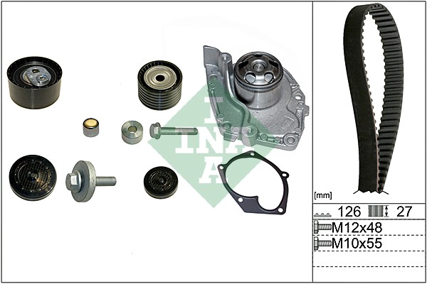 Water Pump & Timing Belt Kit (WG1710084)
