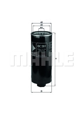 Oil Filter (WG1217103)