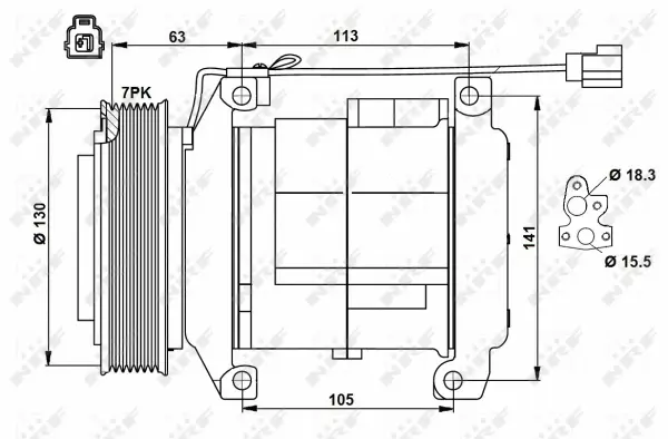 Compressor, air conditioning