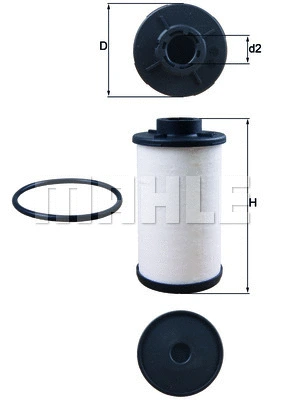 Hydraulic Filter, automatic transmission (WG1804936)