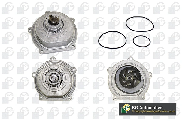 Water Pump, engine cooling (WG1488984)