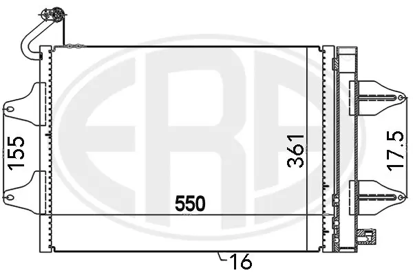 Condenser, air conditioning (WG2016627)