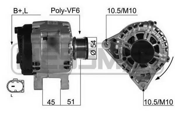 Alternator (WG2011907)