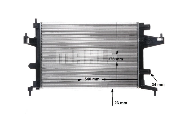 Radiator, engine cooling