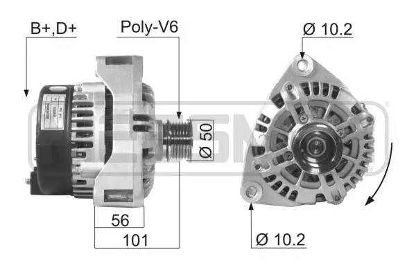 Alternator (WG2012085)