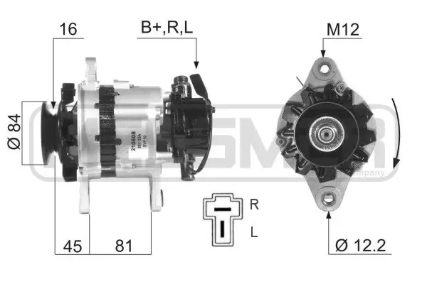 Alternator (WG2012078)