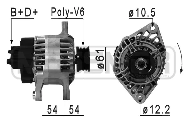 Alternator (WG2012350)