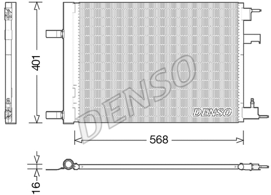 Condenser, air conditioning (WG1917312)