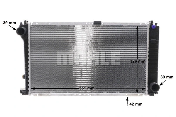 Radiator, engine cooling