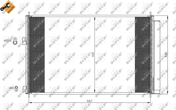 Condenser, air conditioning