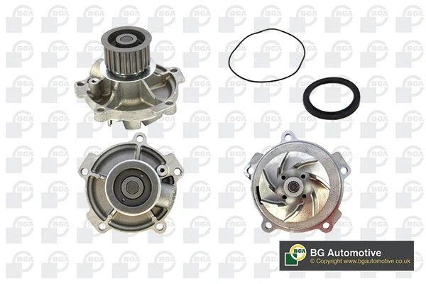 Water Pump, engine cooling (WG1488477)