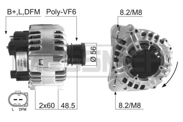 Alternator (WG2012070)
