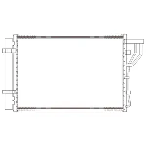 Condenser, air conditioning (WG2039799)